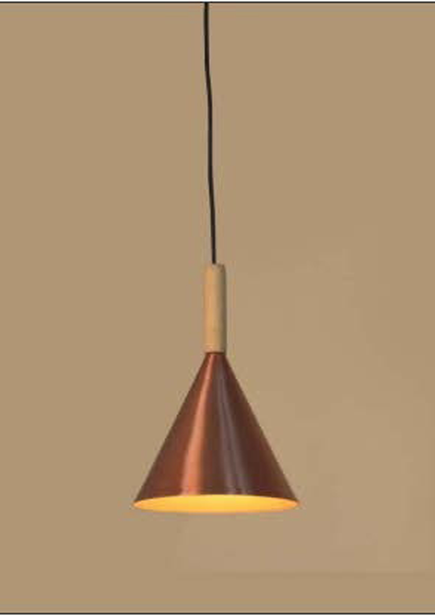 Beyond Lights - Copper Pendant Lamp- GL